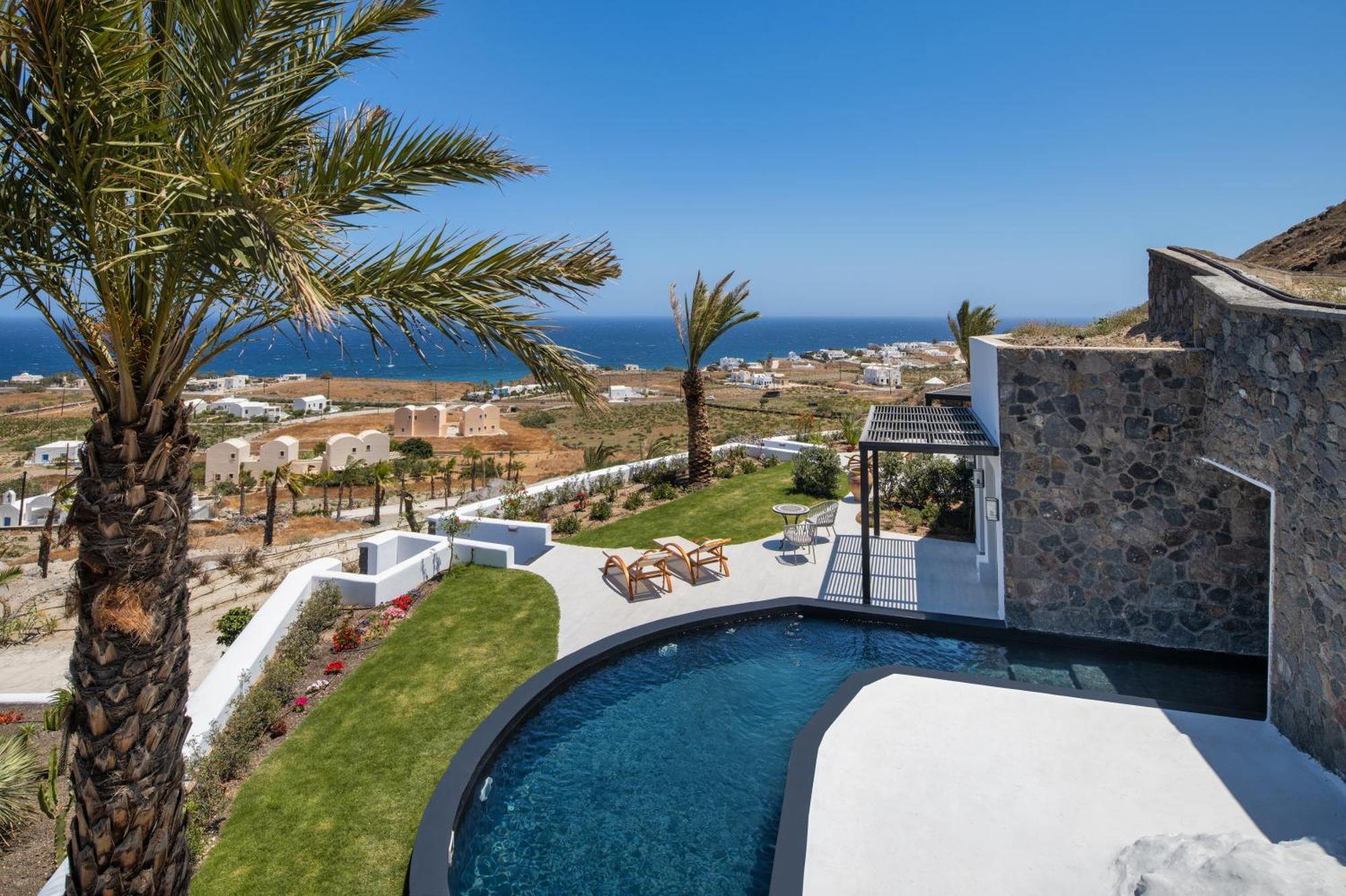 Palm Island Suites Imerovigli  Dış mekan fotoğraf